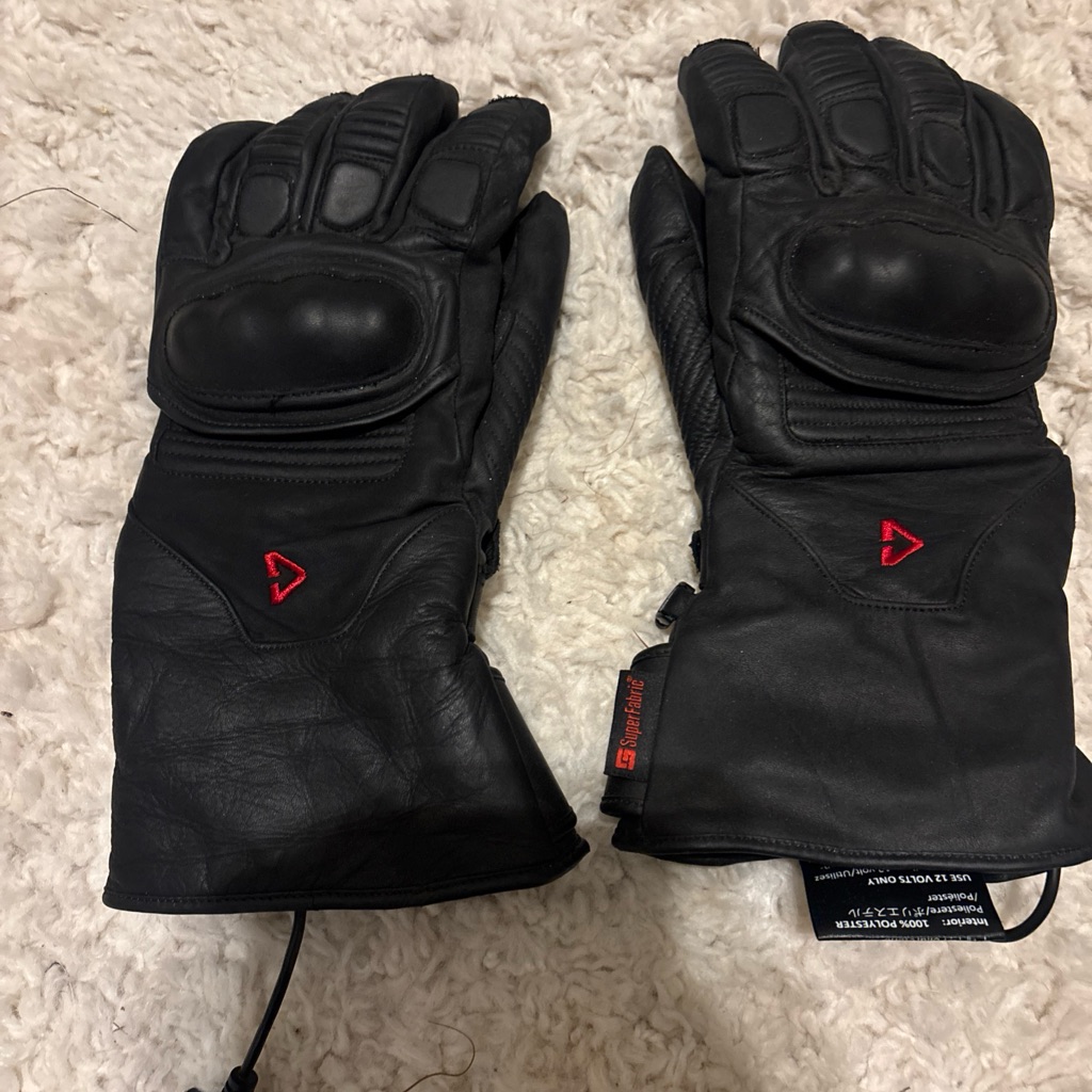 Gerbing Heated Clothing 12v Vanguard Heated Gloves Size Med